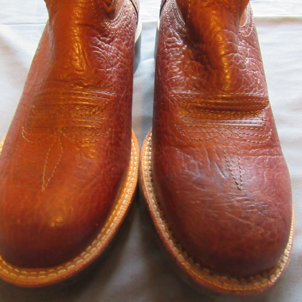 Womens Twisted X Brown Leather Cowboy Boots Sz 6b Gem